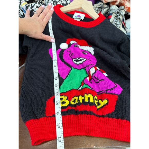 NWT Vintage 1992 Barney Christmas/Holiday Sweater - Made in USA - Picture 8 of 9
